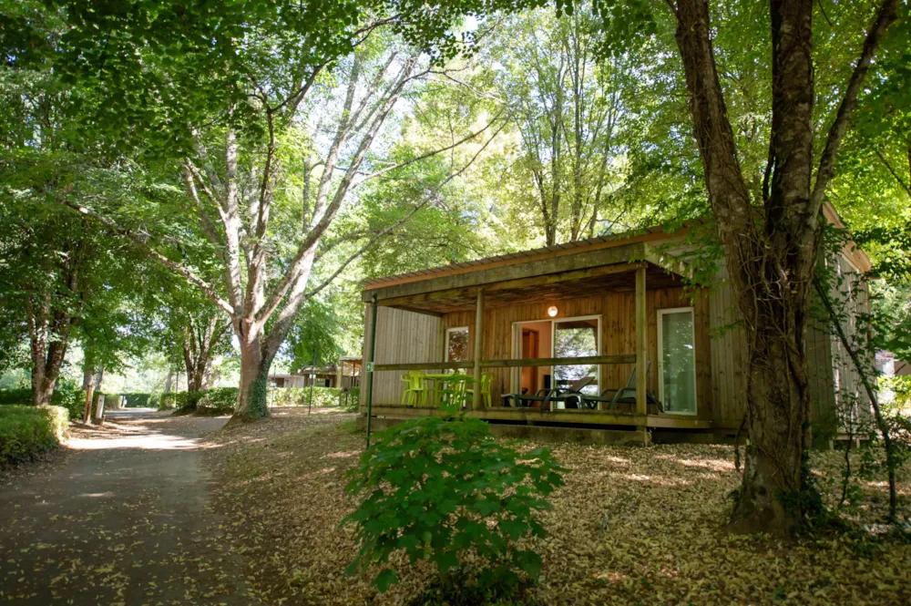Location - Chalet Lac Confort 40 M² - Adapté Aux Personnes À Mobilité Réduite - 2 Chambres - Flower Camping de Rouffiac