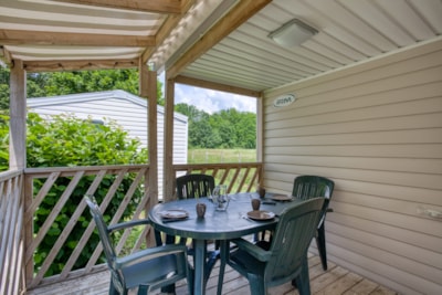 Mobile home Confort 25m² Loggia - 2 bedrooms + sheltered terrace