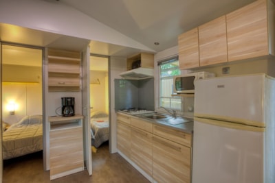 Mobile-home Standard 30m² Trémolat - 3 bedrooms + uncovered terrace