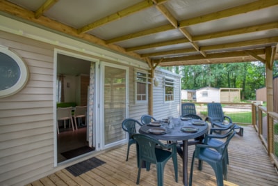 Mobile-home Standard 30m² Trémolat - 3 bedrooms + uncovered terrace