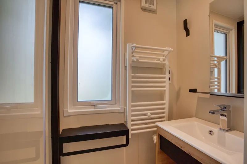 Mobil-Home Premium 33M² Bahia - 3 Chambres +  Terrasse Semi-Couverte +Lv + Tv + Clim