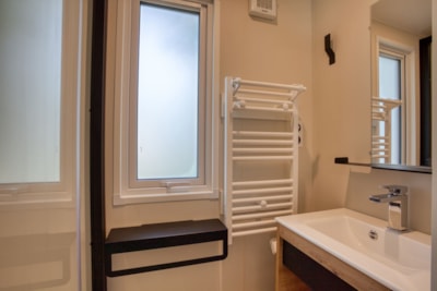 Mobile Home Premium 33m² Bahia - 3 bedrooms + half covered terrace + dishwasher + TV + AC