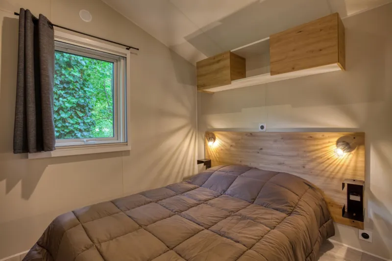 Mobil-Home Premium 33M² Bali - 2 Chambres + Terrasse Couverte+Lv+Tv+Clim