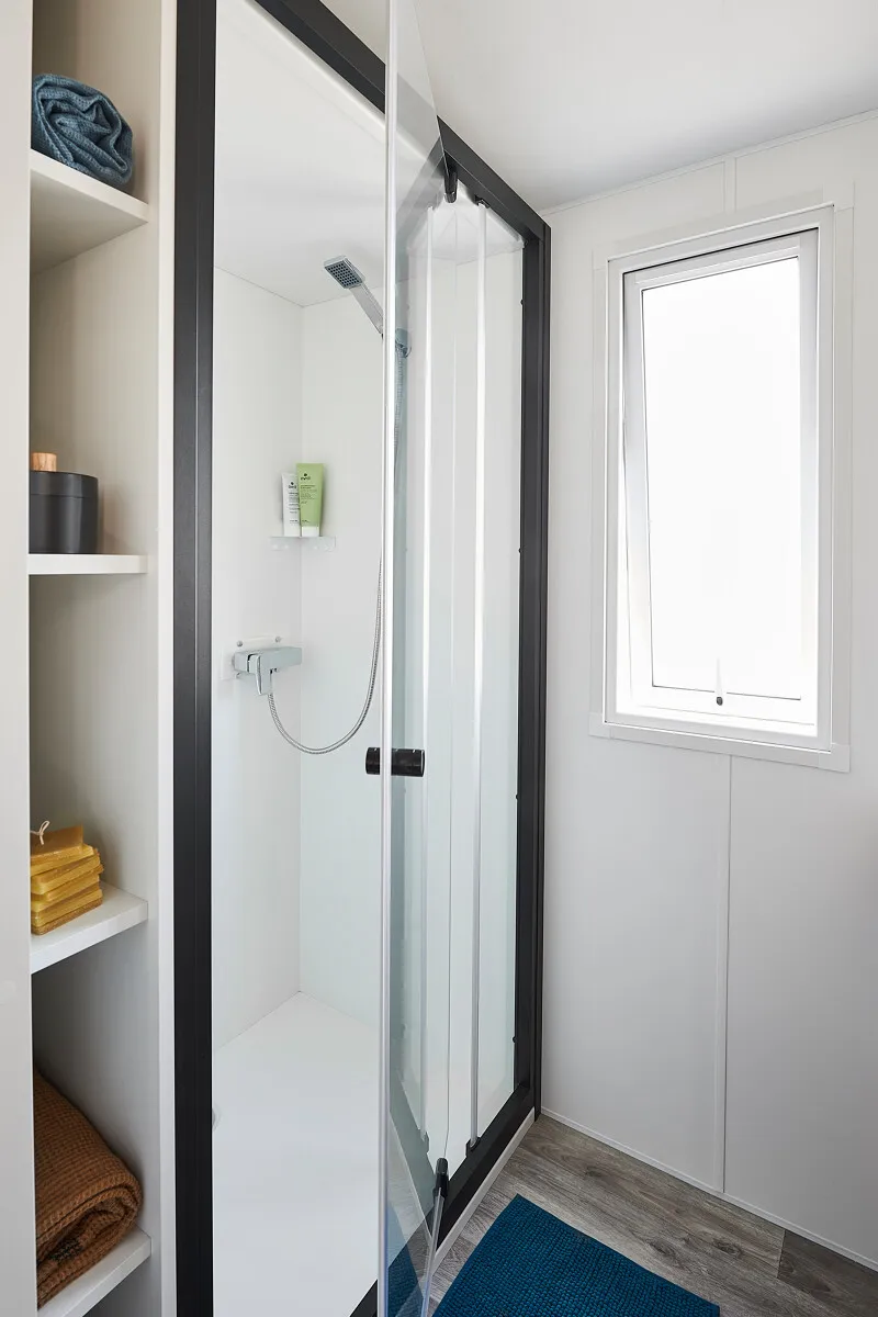 Mobil-Home Premium Almeria 40M² - 3 Chambres - 2 Salles De Bain + Terrasse Couverte + Clim + Tv + Lv