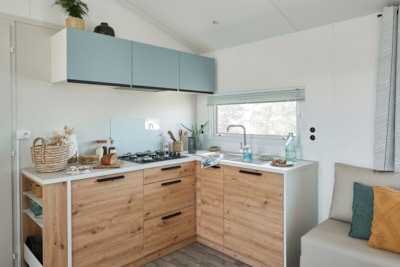 Premium Almeria Mobile Home 40m² - 3 bedrooms - 2 bathrooms + Covered terrace + Air conditioning + TV + Dishwasher