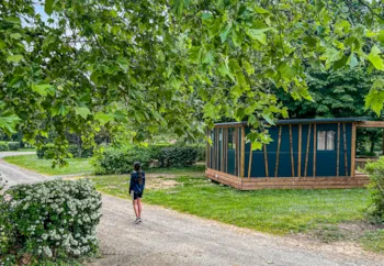 Mietunterkunft - Chalet Vardo -  Camping Onlycamp Vauban