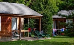 Accommodation - Marmotchalet 5 People (For 4 Adults + 1 Child 6/12 Years) - Camping Paradis Marmotel