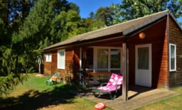 Mietunterkunft - Marmotchalet  (Für 6 Erwachsene + 2 Kinder 6/12 Jahre) - Camping Paradis Marmotel