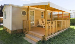 Accommodation - Mobile Home Grand Causse (With 3 Bedrooms) - Camping Paradis Marmotel