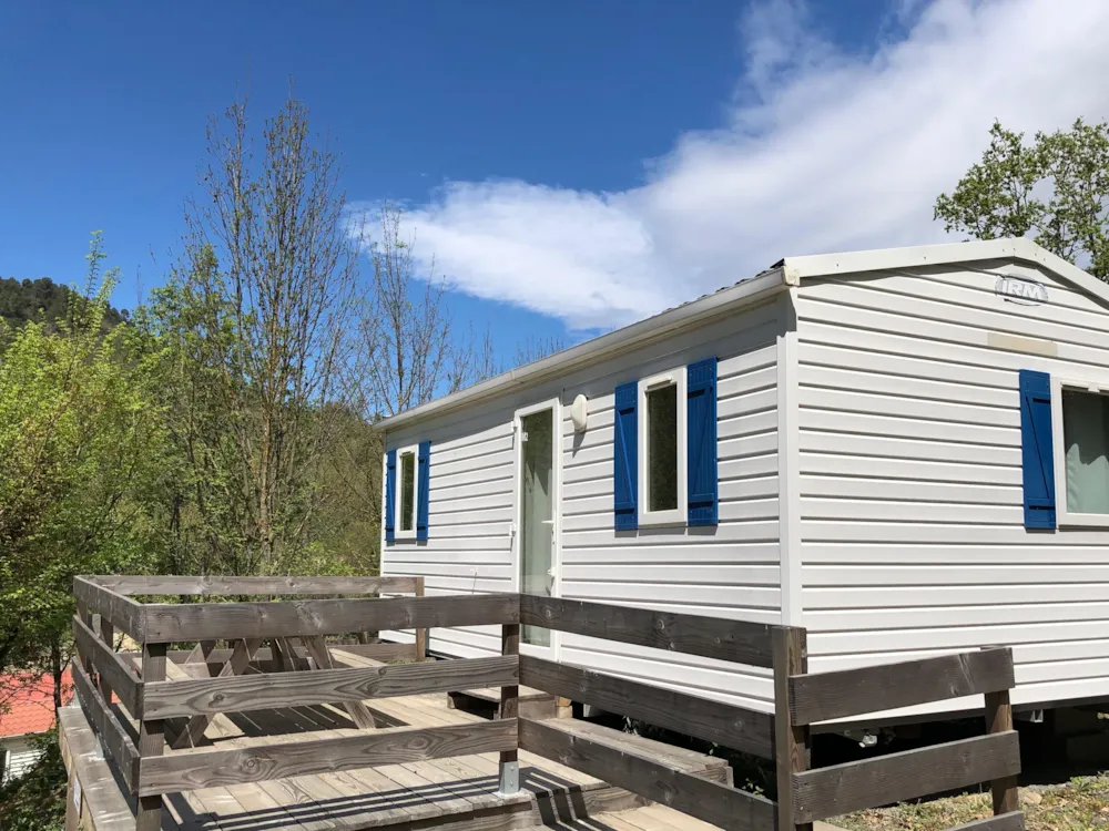 Mietunterkunft - Mobilheim Medium - Camping La Bernède