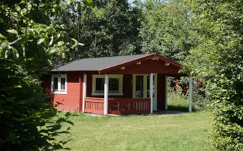 Location - Cabane En Bois La Mesange - Natuurkampeerterrein Laaghalerveld