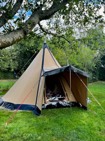 Location - Tipi Le Pivert - Natuurkampeerterrein Laaghalerveld