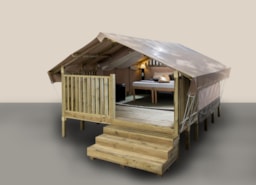 Accommodation - Tent Glamping Mini Lodge - Camping Laguna Village