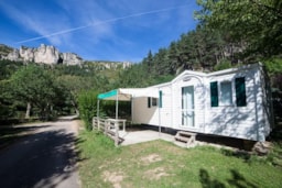 Mietunterkunft - Mobil Home 'Irm' Super Mercure (2 Zimmer) - Camping Le Capelan