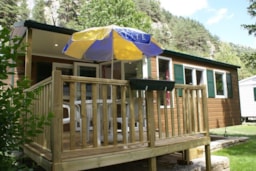 Accommodation - Mobile Home 'Louisiane' Oakley-Océane-Pacifique (2 Bedrooms) - Camping Le Capelan