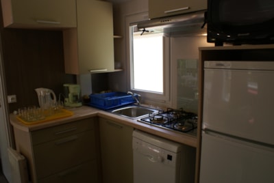 Mobile Home 'Louisiane' Oakley-Océane-Pacifique (2 Bedrooms)