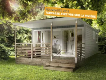 Mietunterkunft - Mobilheim Louisiane Méditerranée (2 Schlafzimmer) - Camping Le Capelan
