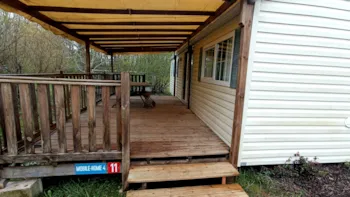 Location - Mobil-Home N°4 - Camping naturiste Le Champ de Guiral