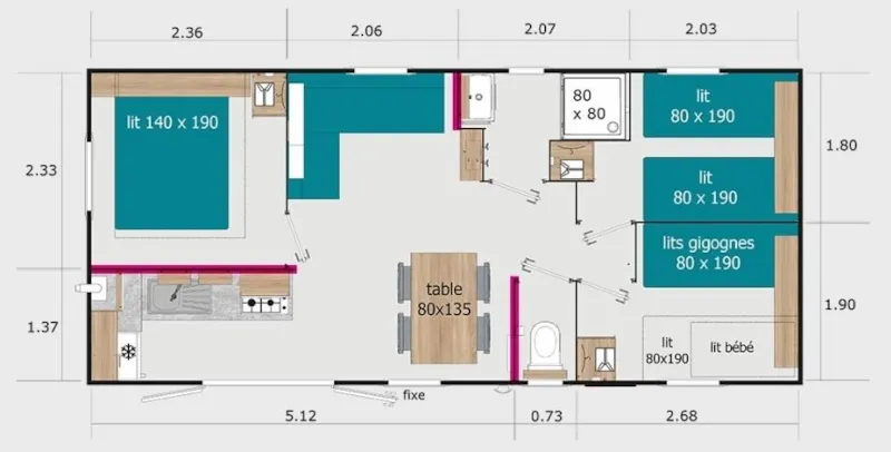 Cottage Prestige - 3 Chambres