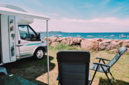 Pitch - Seaside Package : Pitch + Vehicle + Electricity - Camping Seasonova Les 7 Iles