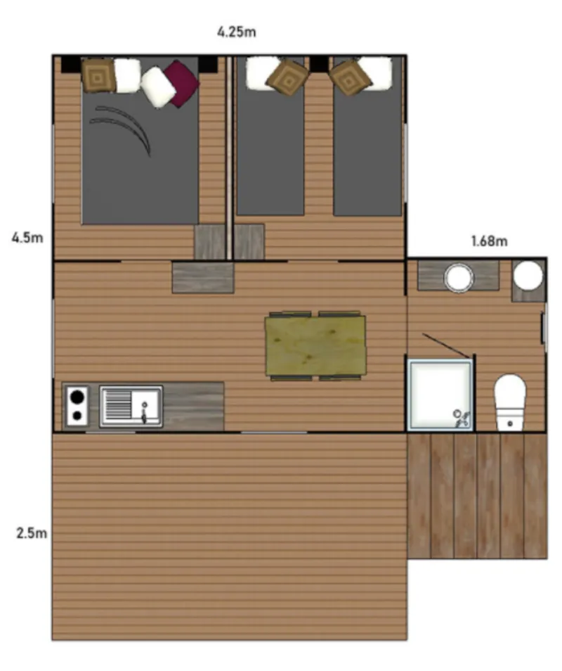 Ecolodge Sur Pilotis - 2 Chambres