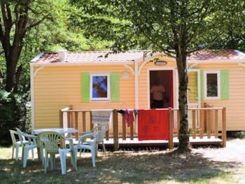 Accommodation - Mobile Home Super Mercure Confort 28M² (2 Bedrooms) + Terrace - Camping Domaine La Plage du Garoustel