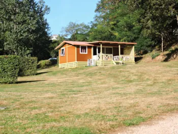 Accommodation - Chalet Samoa Confort 35M² (3 Bedrooms) + Sheltered Terrace + 2 Deckchairs - Camping Domaine La Plage du Garoustel