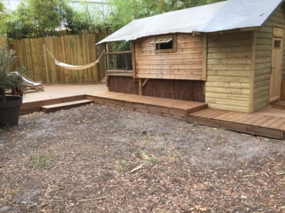 WOODEN BUNGALODGE 12m² - Lieu