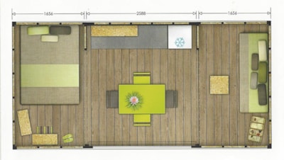 Mobile home TENTE MAORI - Lepture