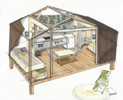 Mobile home TENTE MAORI - Lepture