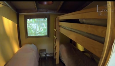ECOLODGE cotton and wood + outdoor shower - Liparis