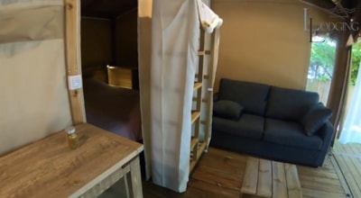 ECOLODGE cotton and wood + outdoor shower - Liparis