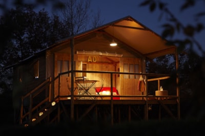 WOODEN BUNGALODGE 35m² - Loche