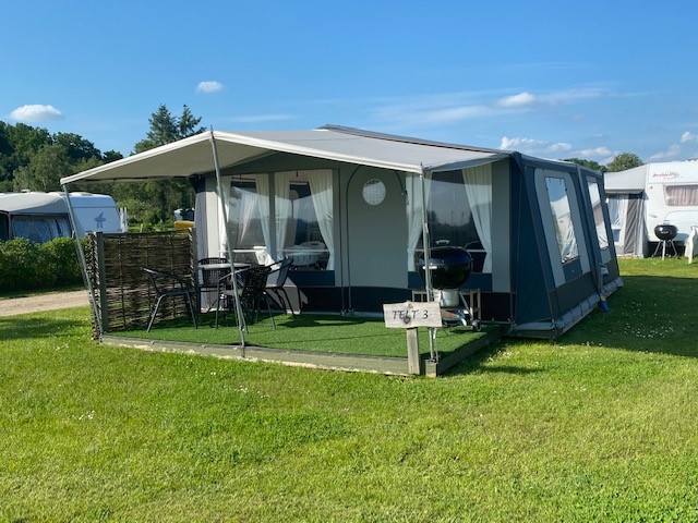 Accommodation - Glamping Family Tent - Rosenvold Strand Camping