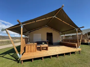 Location - Safari Tent For 5 People - Rosenvold Strand Camping