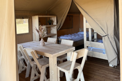 Safari tent for 5 people