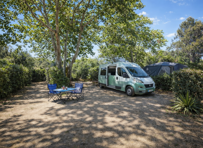 Stellplatz Komfort-Camping (45 bis 50m²)