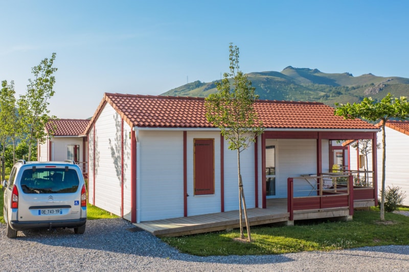 Chalet PMR 35m² - 2 slaapkamers - voor mindervaliden