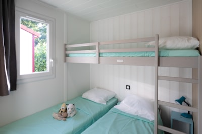 FAMILIA Chalet 33m² - 2 bedrooms avec rideau terrasse