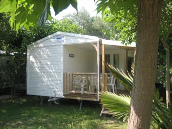 Mietunterkunft - Mobilheim 25M² - 2 Zimmer (Mit Klimaanlage) - Camping  L'Oasis Palavasienne et Eden camping