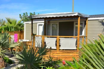 Mietunterkunft - Mobilheim Vip Zen 33M² - 2 Zimmer 2 Badezimmer - Camping  L'Oasis Palavasienne et Eden camping