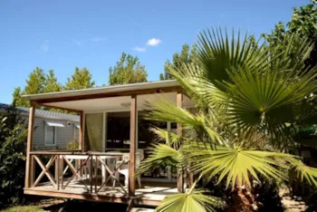 Mietunterkunft - Mobilheim 24M² - 2 Zimmer - Camping  L'Oasis Palavasienne et Eden camping