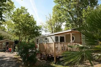 Mietunterkunft - Mobilheim Premium Clim 29M² - 3 Zimmer - Camping  L'Oasis Palavasienne et Eden camping