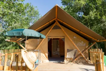 Huuraccommodatie(s) - Trappeur Tent - Village Huttopia Sud-Ardèche