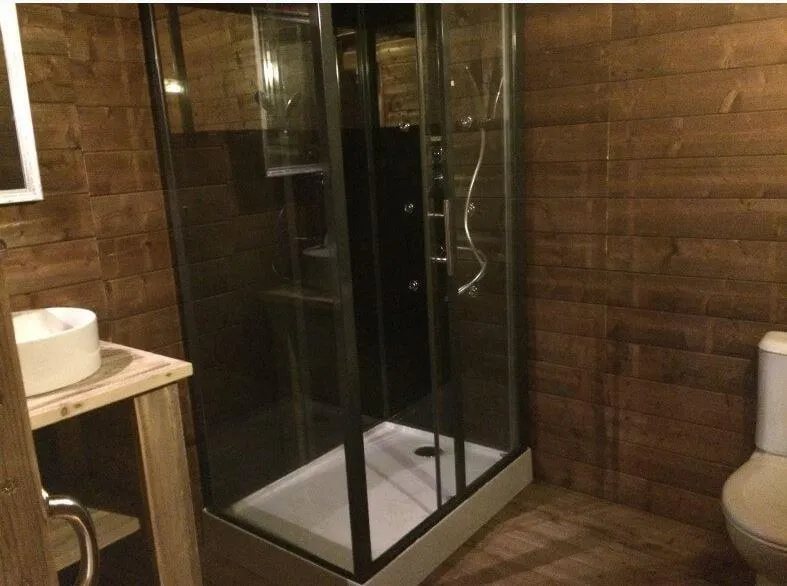 Tente Glamping 35M² (2 Chambres) + Terrasse Couverte 15M²