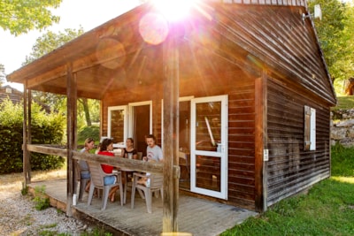 Comfort Chalet 26m² (2 bedrooms) + covered terrace 6m²
