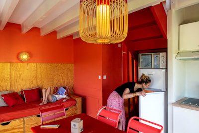32m² holifay house (1 bedroom) + open terrace + dishwasher + TV