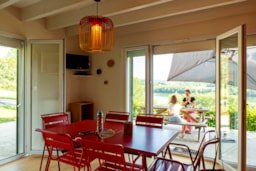Accommodation - Gîte Lake View  / 1 Bedroom - Terrace - Flower Camping du Lac du Causse