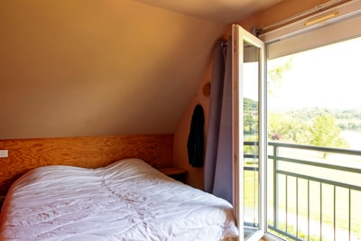 32m² cottage (2 bedrooms) + open terrace + dishwasher + TV