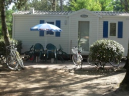 Location - Mobilhome Grand Confort - Camping les Ramiers